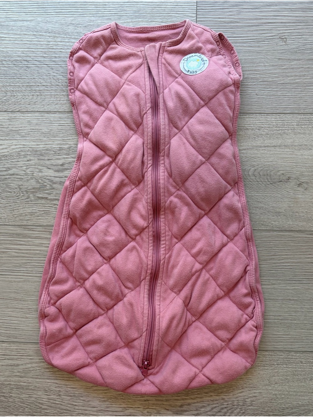 Dreamland swaddle sleep sack size 0-6 Months pink